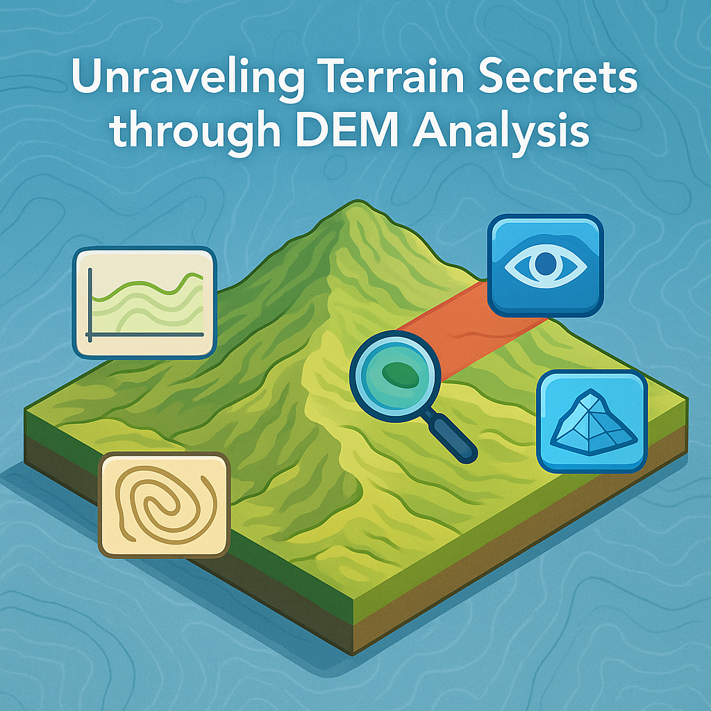 Unraveling Terrain Secrets through DEM Analysis